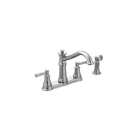 Moen Belfield Kd 2H Fixed Spt W/Ss Chr 7255C